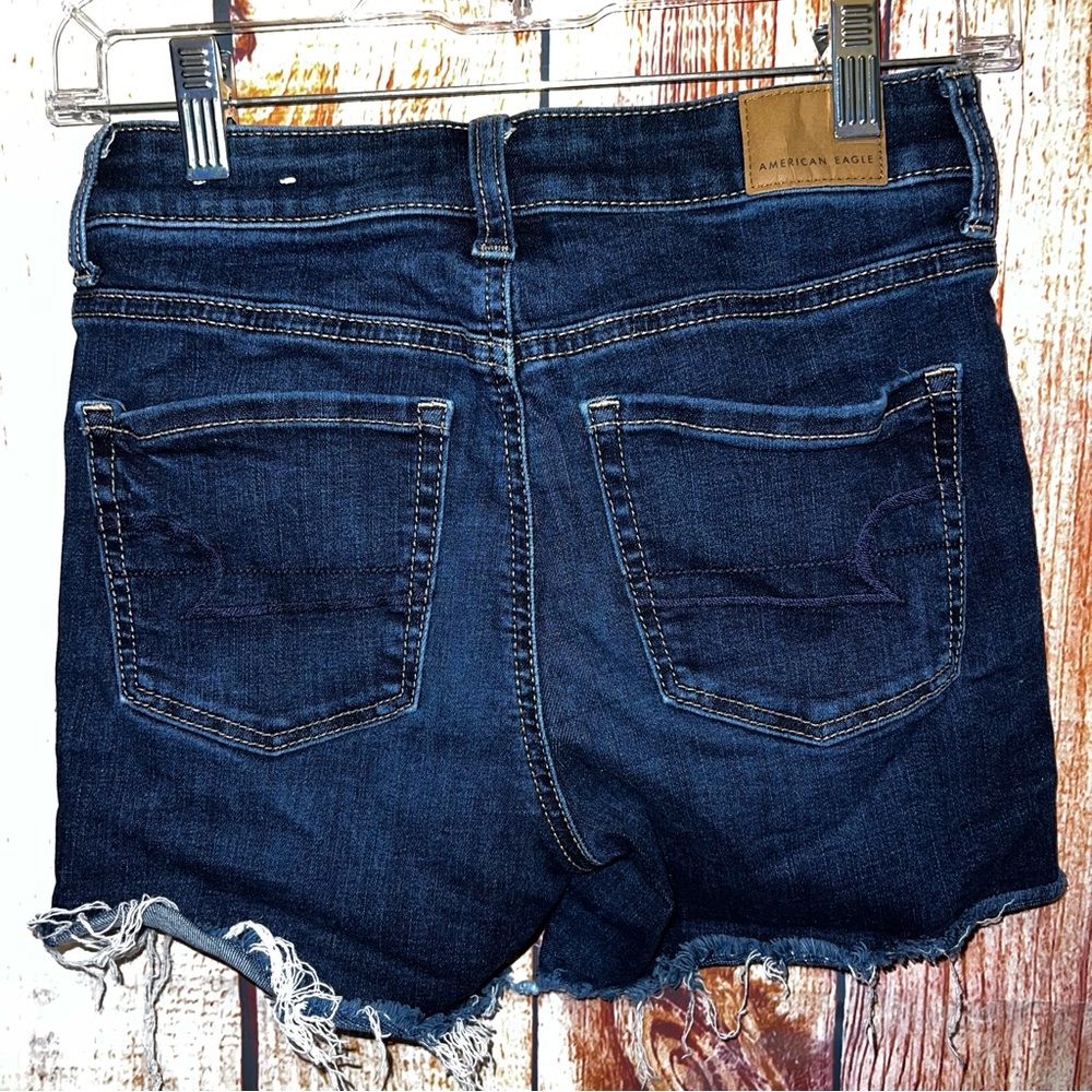 American Eagle Hi-rise shorts size 0 - Picture 6 of 6